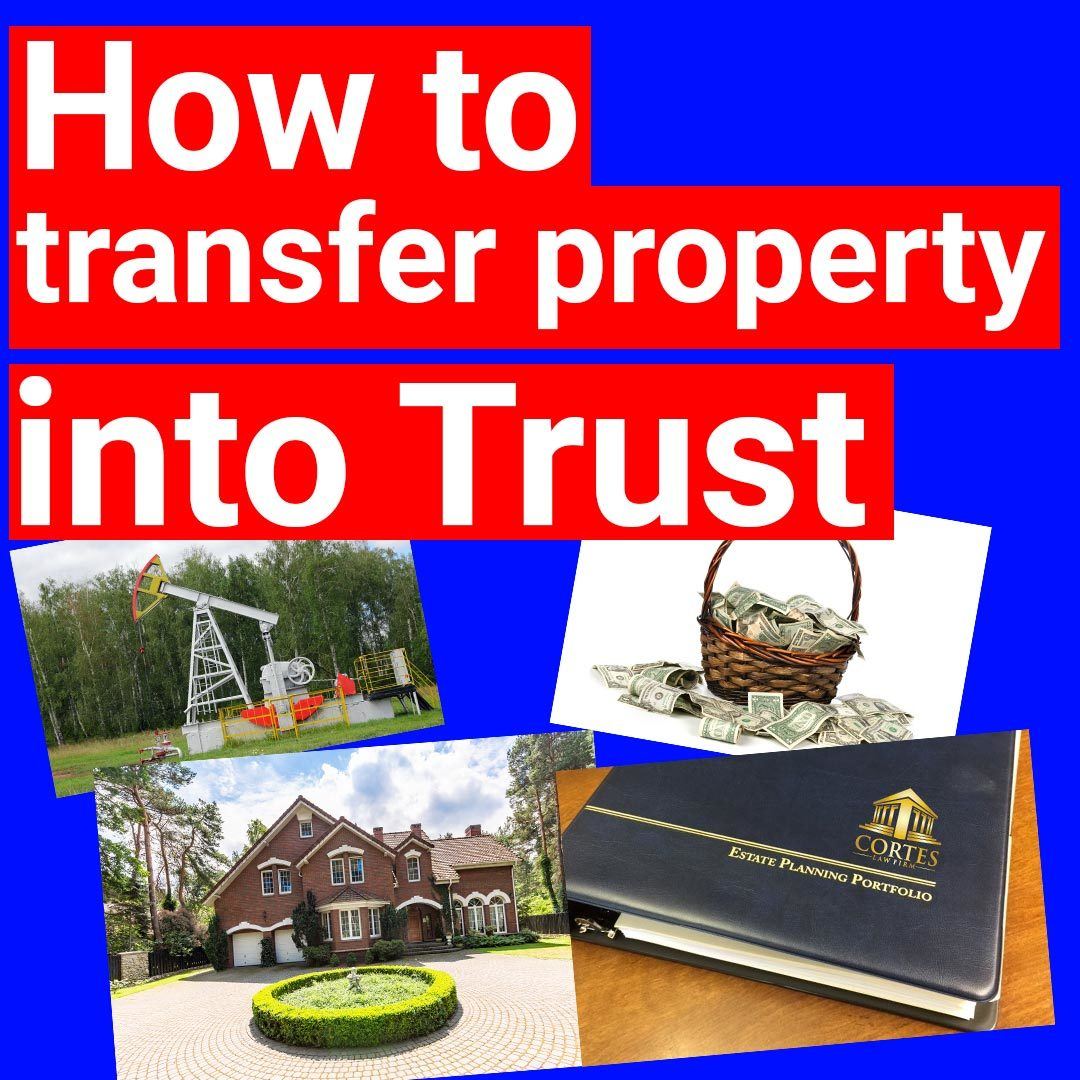 How to transfer real estate to a trust