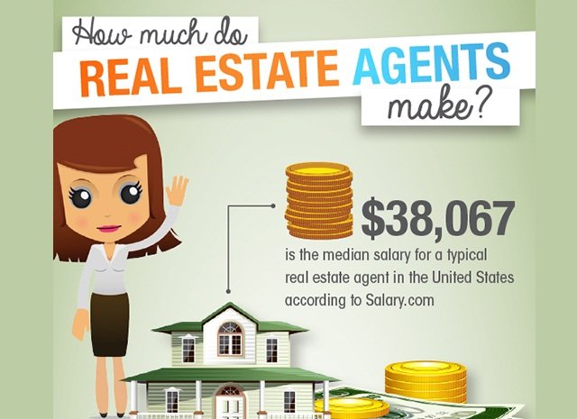 How much money do you get as a real estate agent